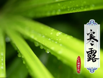 今日寒露,！
